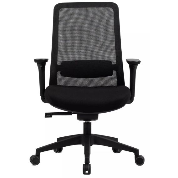 Kancelárska stolička Q-718, čierna