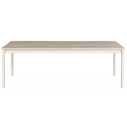 Konferenčný stolík FROST L1, off white/dub alpský 2