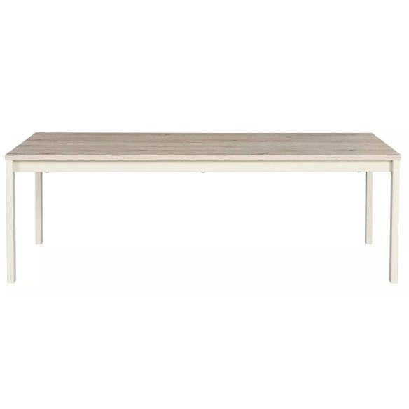 Konferenčný stolík FROST L1, off white/dub alpský