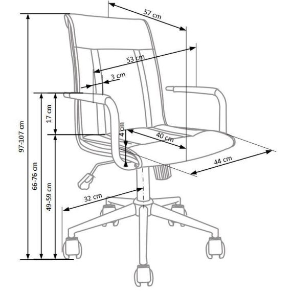Detská stolička PORTO 2, chróm/biela