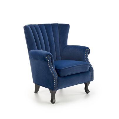 Kreslo ušiak TITAN, granátová