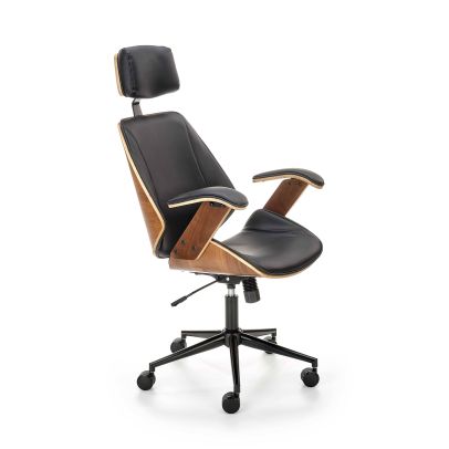 Kancelárska stolička IGNAZIO, orech/čierna