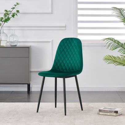 Jedálenská stolička MOJITO zelená 2