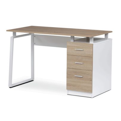 Kancelársky stôl 120x60cm, melamín, dub sonoma, APC-3218 SON