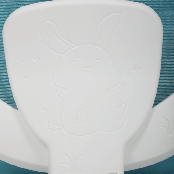 Detská stolička, výškovo nastaviteľná, modrá sieťovina, KA-K1062 BLUE