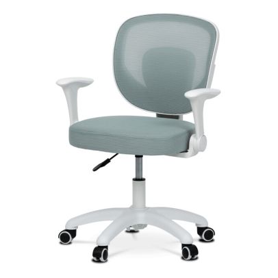 Detská stolička, výškovo nastaviteľná, zelená sieťovina, KA-K1062 GRN