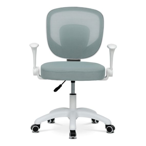 Detská stolička, výškovo nastaviteľná, zelená sieťovina, KA-K1062 GRN