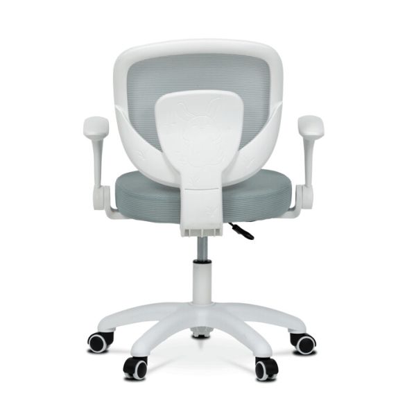 Detská stolička, výškovo nastaviteľná, zelená sieťovina, KA-K1062 GRN