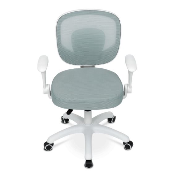 Detská stolička, výškovo nastaviteľná, zelená sieťovina, KA-K1062 GRN