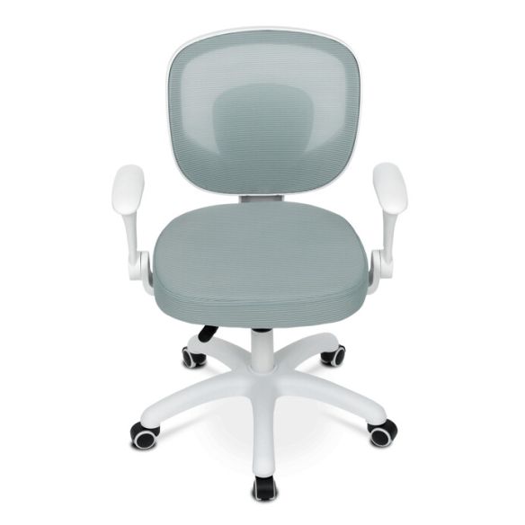 Detská stolička, výškovo nastaviteľná, zelená sieťovina, KA-K1062 GRN