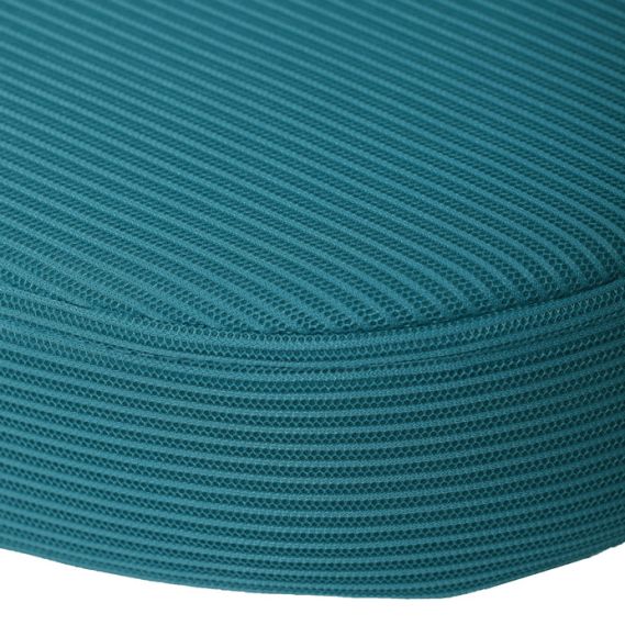 Detská stolička, výškovo nastaviteľná, modrá sieťovina, KA-K1063 BLUE