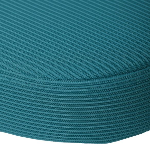 Detská stolička, výškovo nastaviteľná, modrá sieťovina, KA-K1063 BLUE