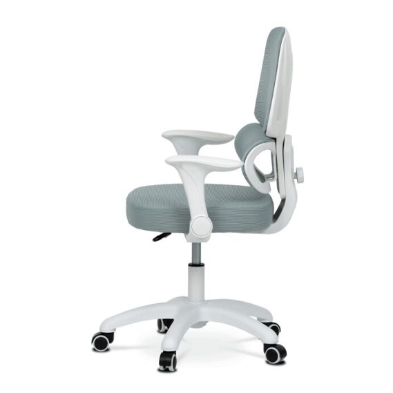 Detská stolička, výškovo nastaviteľná, zelená sieťovina, KA-K1063 GRN