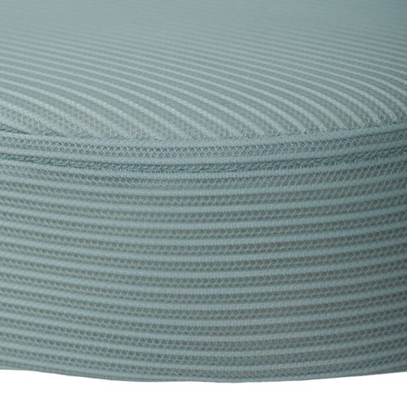 Detská stolička, výškovo nastaviteľná, zelená sieťovina, KA-K1063 GRN