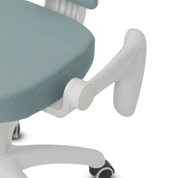 Detská stolička, výškovo nastaviteľná, zelená sieťovina, KA-K1063 GRN