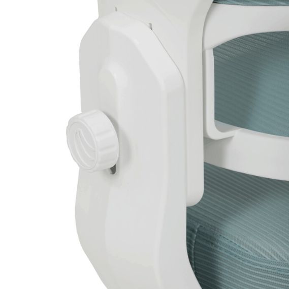 Detská stolička, výškovo nastaviteľná, zelená sieťovina, KA-K1063 GRN