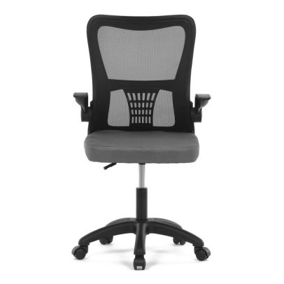 Kancelárska stolička, hojdací mechanizmus, šedá sieťovina, KA-K2006 GREY 2
