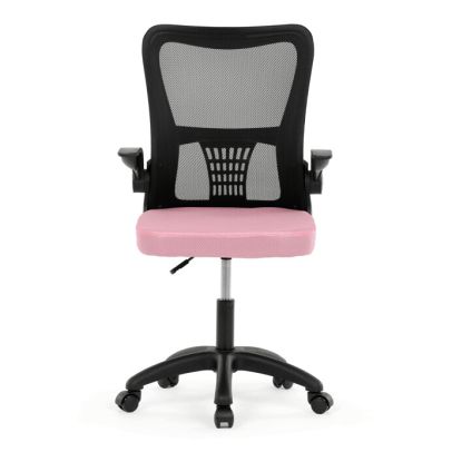 Kancelárska stolička, hojdací mechanizmus, ružová sieťovina, KA-K2006 PINK 2