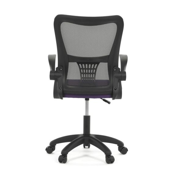 Kancelárska stolička, hojdací mechanizmus, fialová sieťovina, KA-K2006 PUR