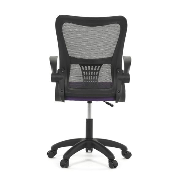 Kancelárska stolička, hojdací mechanizmus, fialová sieťovina, KA-K2006 PUR