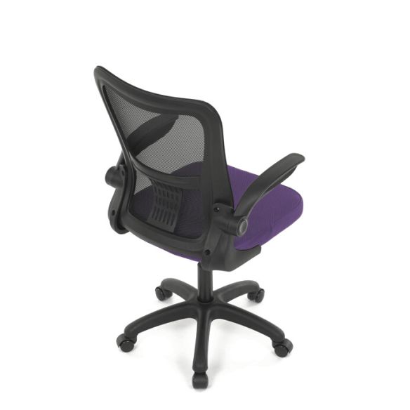 Kancelárska stolička, hojdací mechanizmus, fialová sieťovina, KA-K2006 PUR