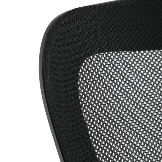 Kancelárska stolička, hojdací mechanizmus, žltá sieťovina, KA-K2006 YEL