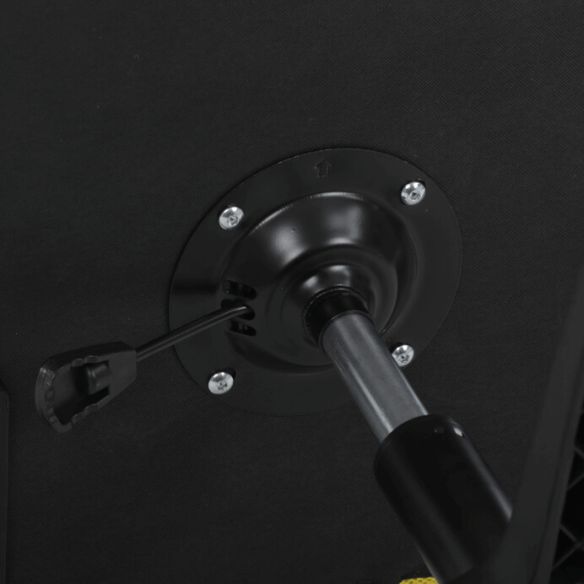 Kancelárska stolička, hojdací mechanizmus, žltá sieťovina, KA-K2006 YEL