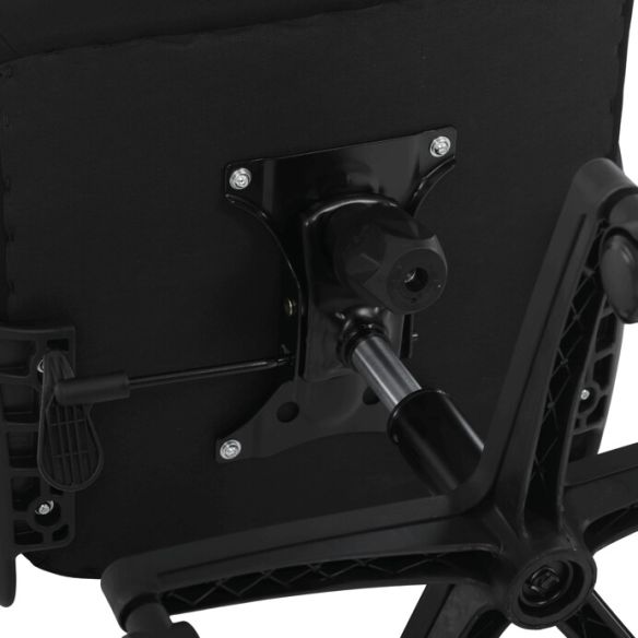 Kancelárska stolička, hojdací mechanizmus, čierna sieťovina, KA-S3015 BK