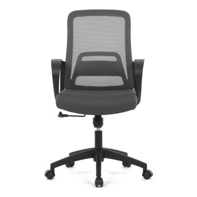 Kancelárska stolička, hojdací mechanizmus, šedá sieťovina, KA-S3015 GREY 2