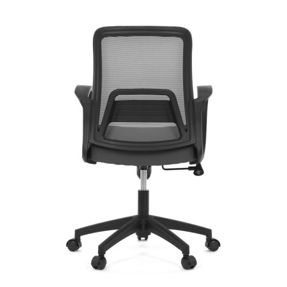 Kancelárska stolička, hojdací mechanizmus, šedá sieťovina, KA-S3015 GREY