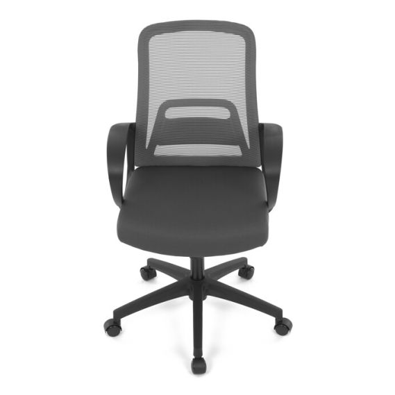 Kancelárska stolička, hojdací mechanizmus, šedá sieťovina, KA-S3015 GREY