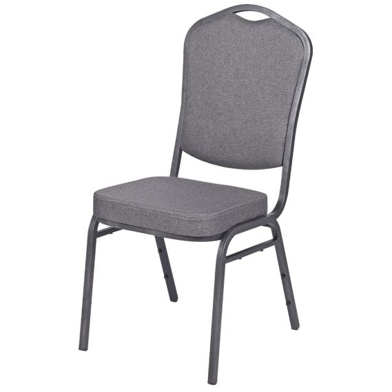 Banketová stolička ALICANTE, ST-570 čierna/tmavosivá