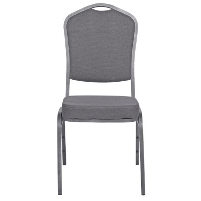 Banketová stolička ALICANTE, ST-570 čierna/tmavosivá 2