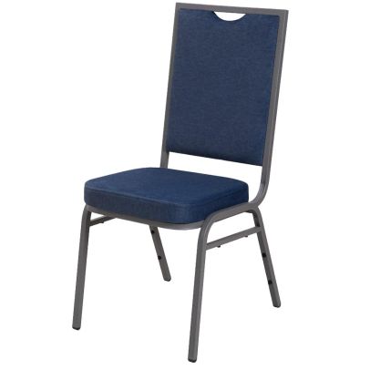 Banketová stolička ALICANTE MODERN 2, SM-300 čierna/modrá