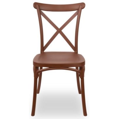 Svadobná stolička FIORINI, 601 hnedá 2