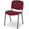 Konferenčná stolička ISO STANDARD 24HBL-T, 0132 čierna/budgundská