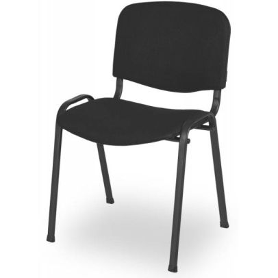 Konferenčná stolička ISO STANDARD BL, 0101 čierna/čierna