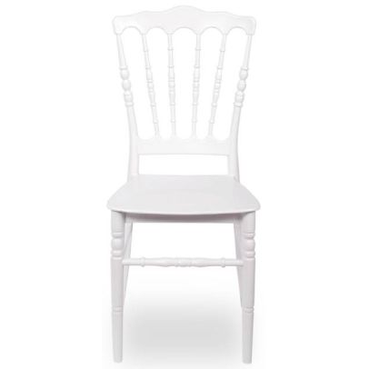 Svadobná stolička NAPOLEON CHIAVARI, 550 biela 2