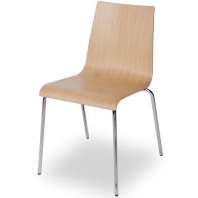 Konferenčná stolička TEXAS, 03.90 strieborná/natural