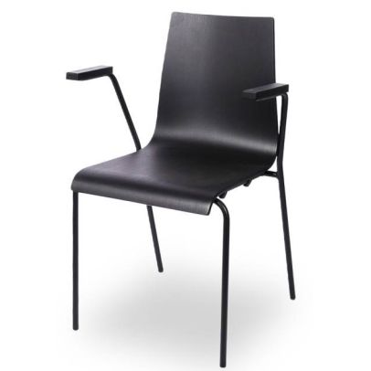 Konferenčná stolička TEXAS GRAND, 01.64 čierna/čierna