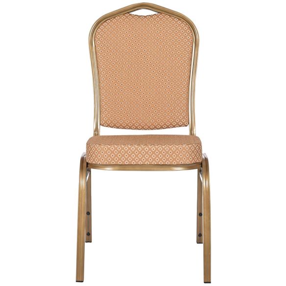 Banketová stolička MUSIC, ROCK - medená/béžová