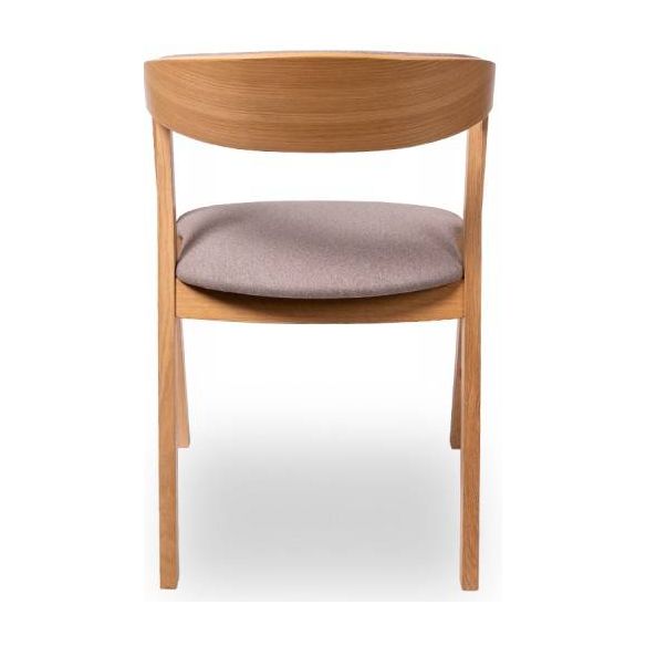 Reštauračná stolička FUTURA ALL TAP, 080.C02 dub/béžová