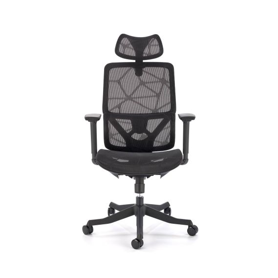 Ergonomická stolička OSVALDO, čierna