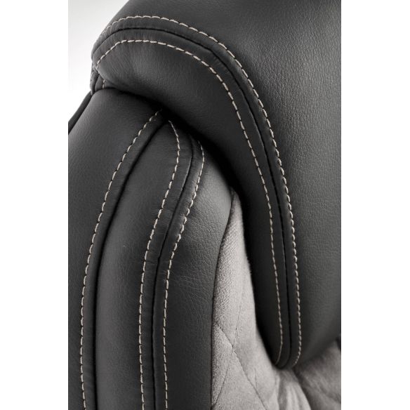 Kancelárska stolička GANDALF, čierne/sivé