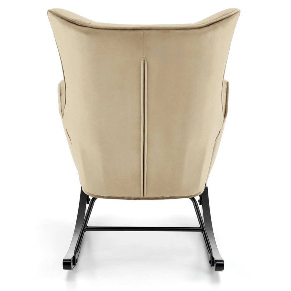 Hojdacie kreslo ušiak BAZALTO, béžové