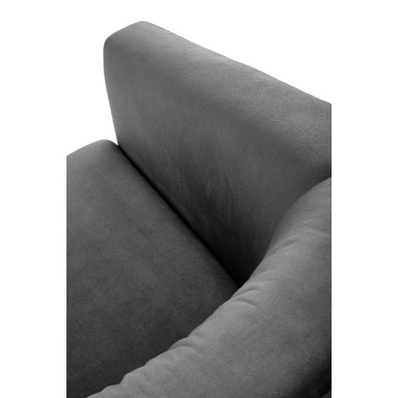 Kreslo do obývačky ENRICO, sivé