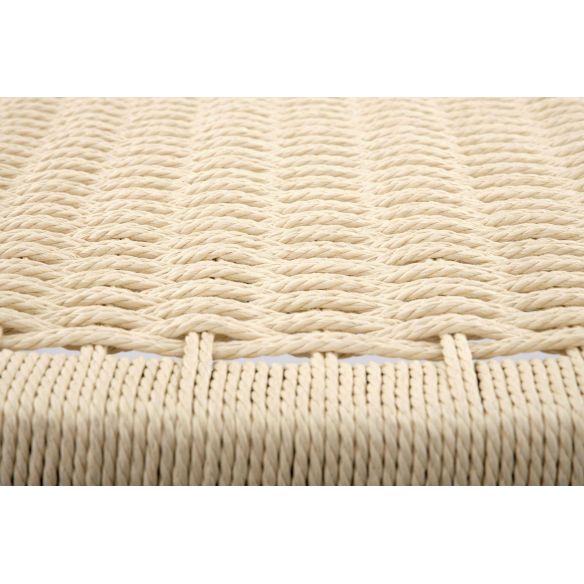 Kreslo do obývačky FODEN, čierna/naturálna