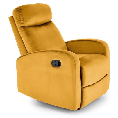 Relaxačné kreslo WONDER, žltá bluvel 68
