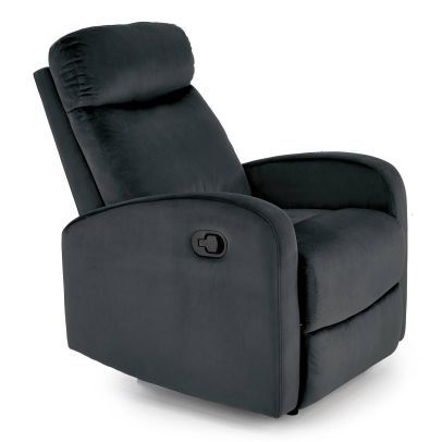 Relaxačné kreslo WONDER, čierna bluvel 19