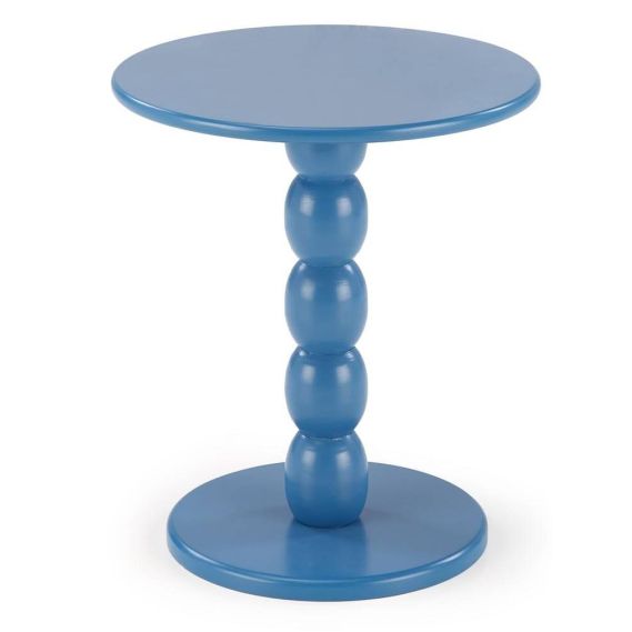 Konferenčný stolík okrúhly CIRILLA, modrá